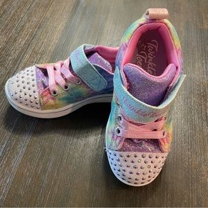Twinkle Toes Light Up Sparkly Pink Shoes toddler size 9
